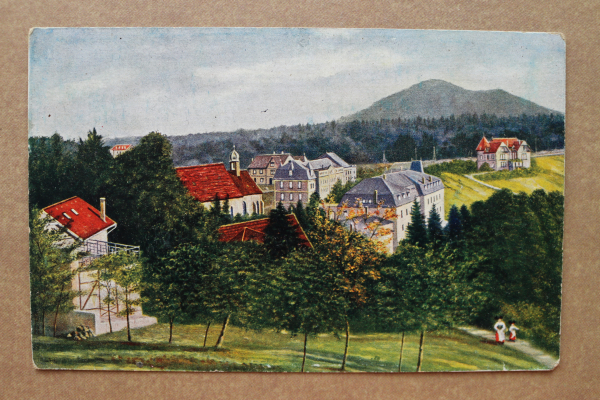 Ansichtskarte AK Drei Ähren Trois Epis Elsass 1910-1920 Gebäudeansichten Häuser Ortsansicht Frankreich France 68 Haut Rhin